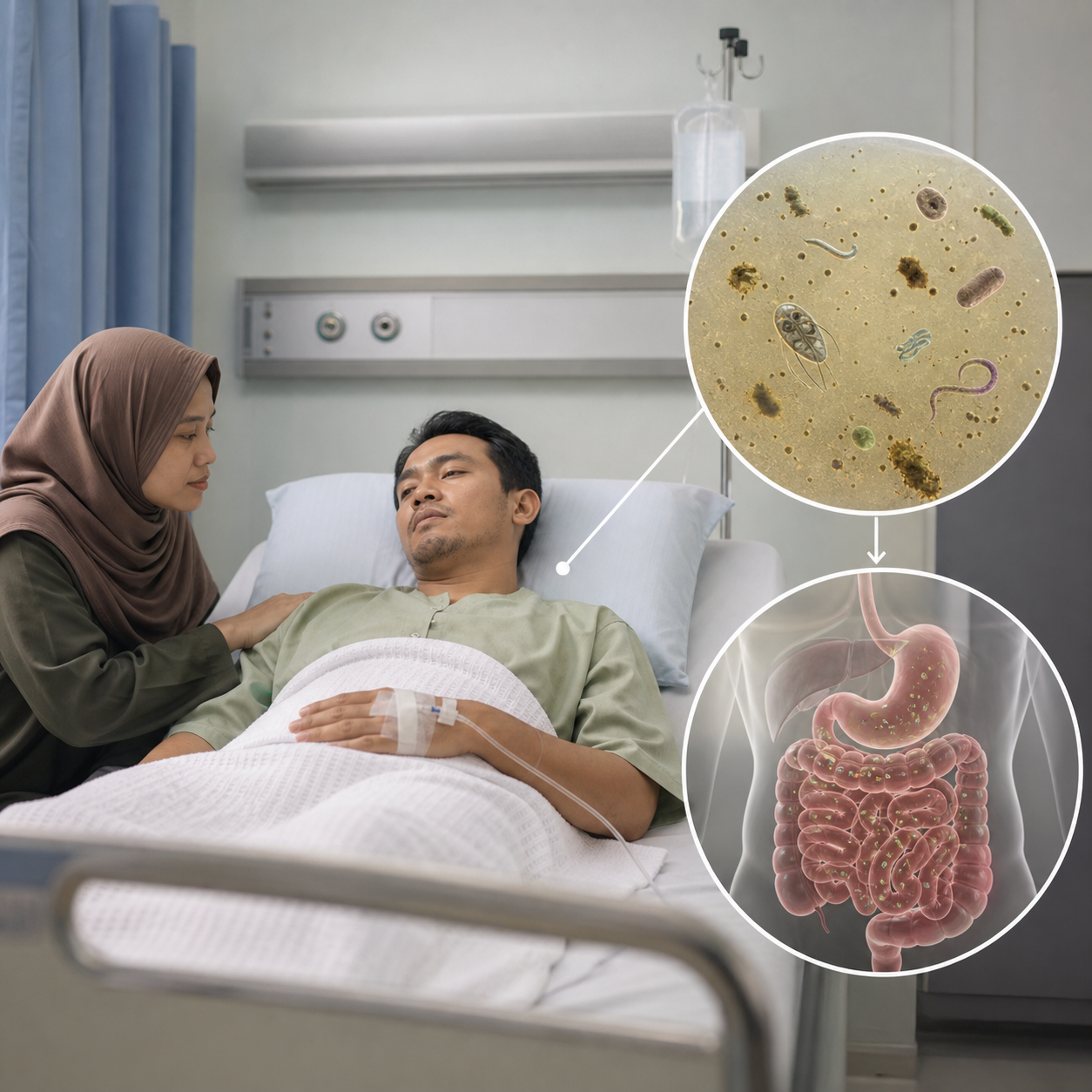 Risau air masak untuk keluarga